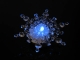 LS-0005 LED Color Changed Snowflakes Suction Cup Light Christmas Gift